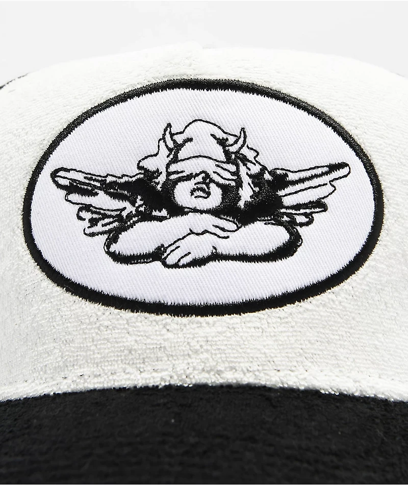 Boys Lie Eclipse Black & White Terry Trucker Hat