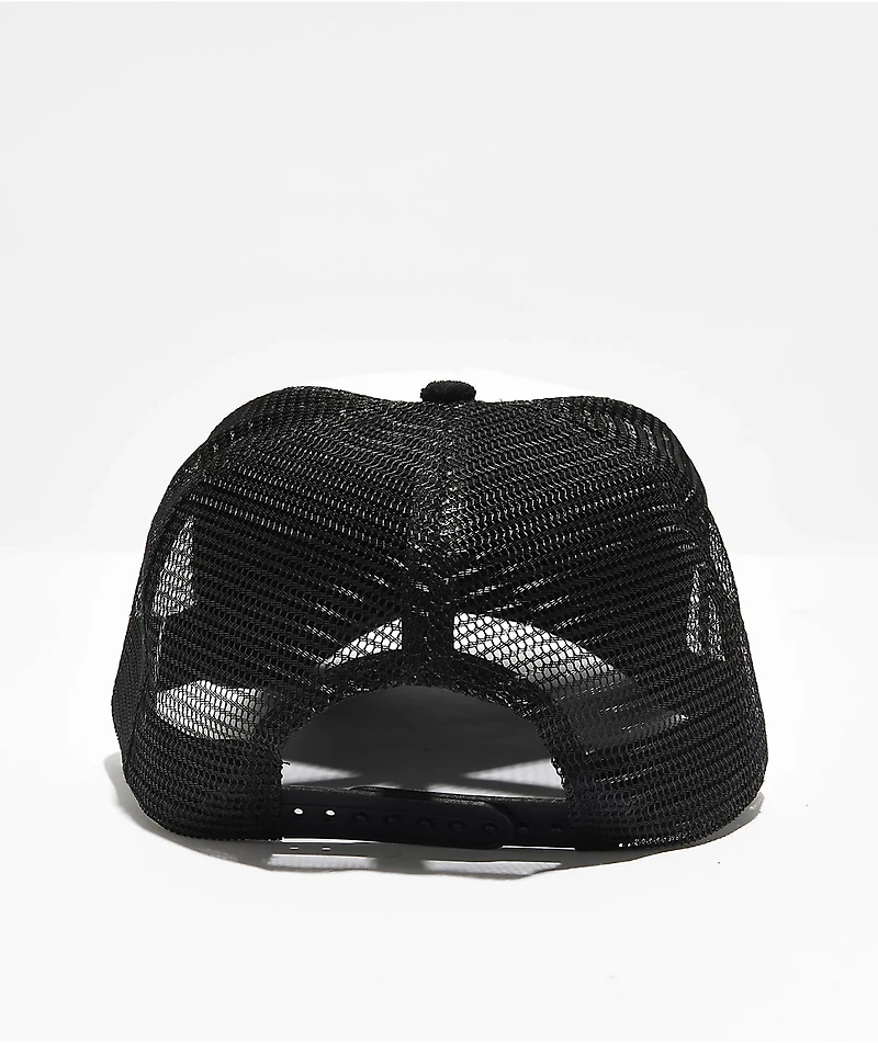 Boys Lie Eclipse Black & White Terry Trucker Hat
