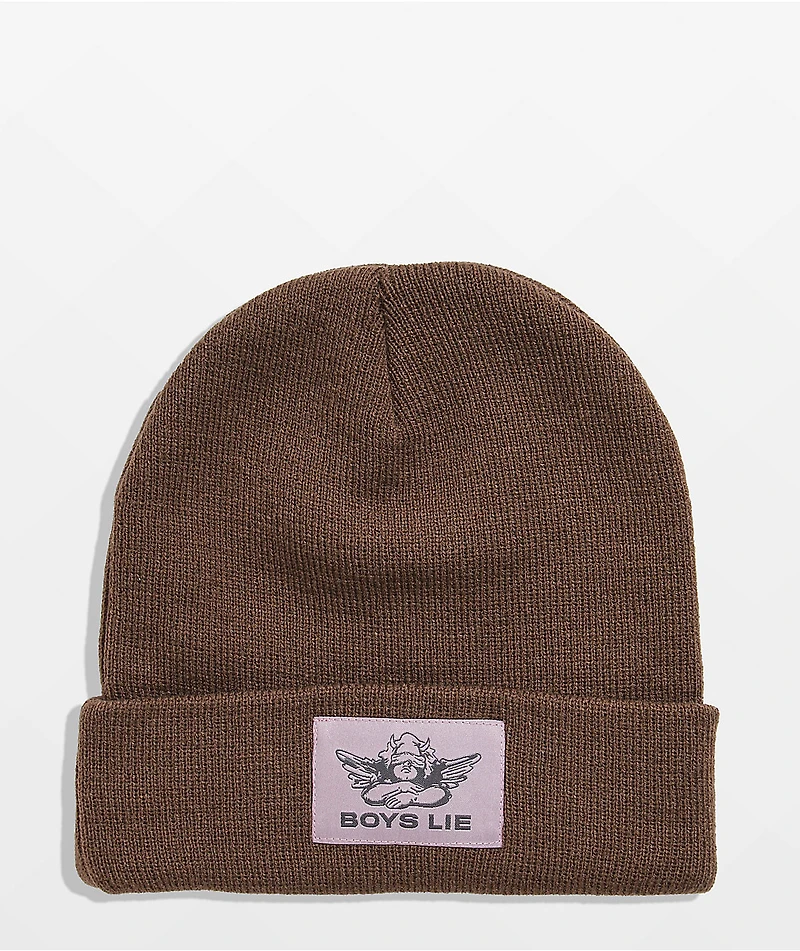 Boys Lie Jenny Brown Beanie