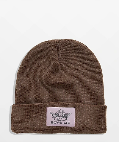 Boys Lie Jenny Brown Beanie