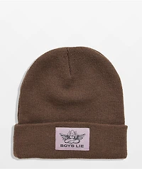 Boys Lie Jenny Brown Beanie