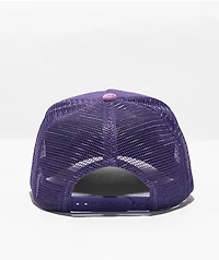 Boys Lie Libra Purple Terry Trucker Hat