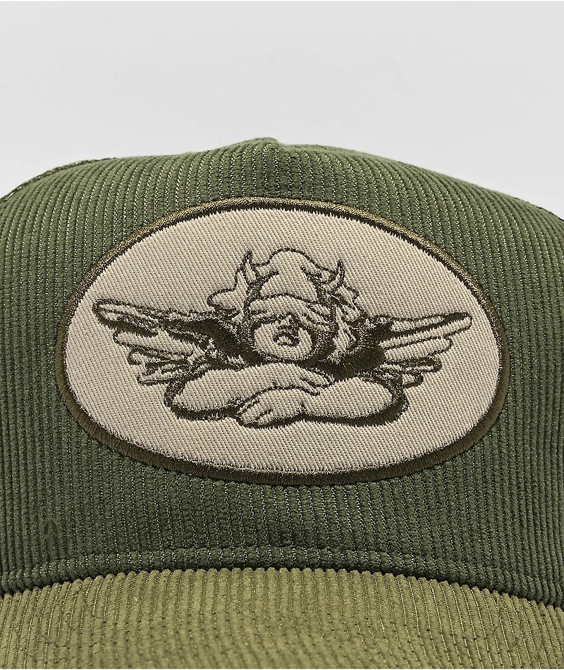 Boys Lie Olive Trucker Hat