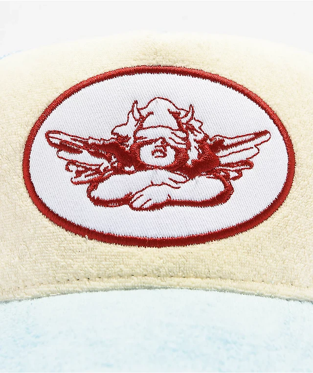 Boys Lie Runyon Red & Blue Terry Trucker Hat | MainPlace Mall display picture 2