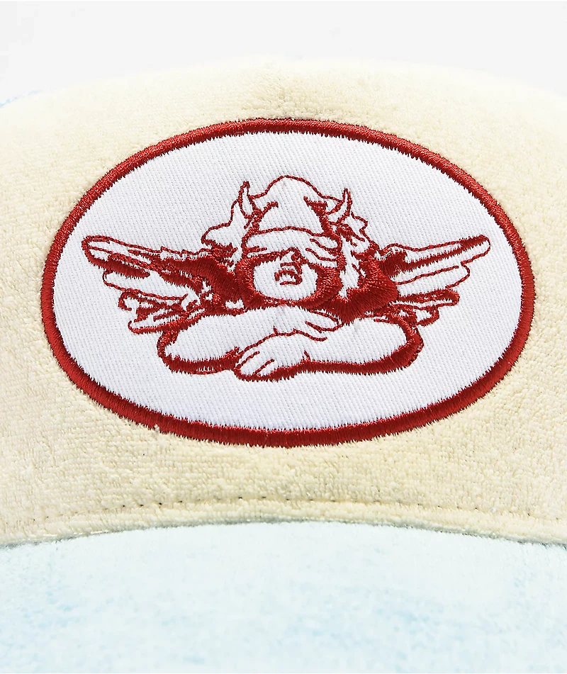 Boys Lie Runyon Red & Blue Terry Trucker Hat