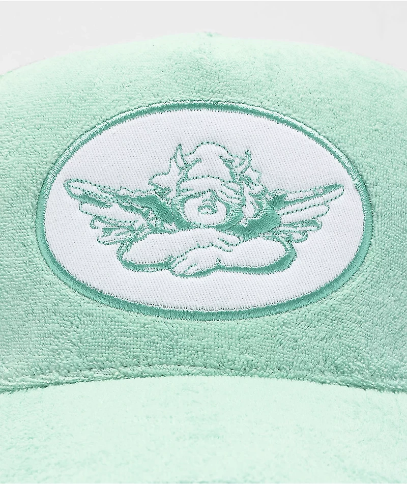 Boys Lie Scorpio Mint Terry Trucker Hat