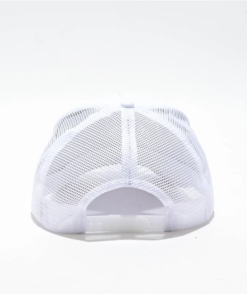 Boys Lie White Denim Trucker Hat