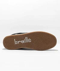 Braille Red Lodge Black & White Skate Shoes