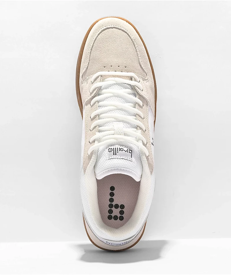 Braille Red Lodge White & Gum Skate Shoes