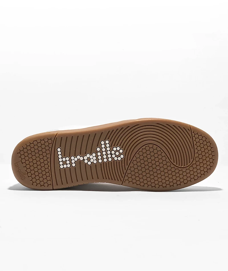 Braille Red Lodge White & Gum Skate Shoes
