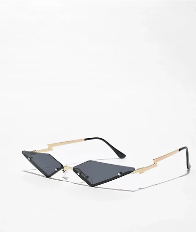 Brave Gold & Black Sunglasses