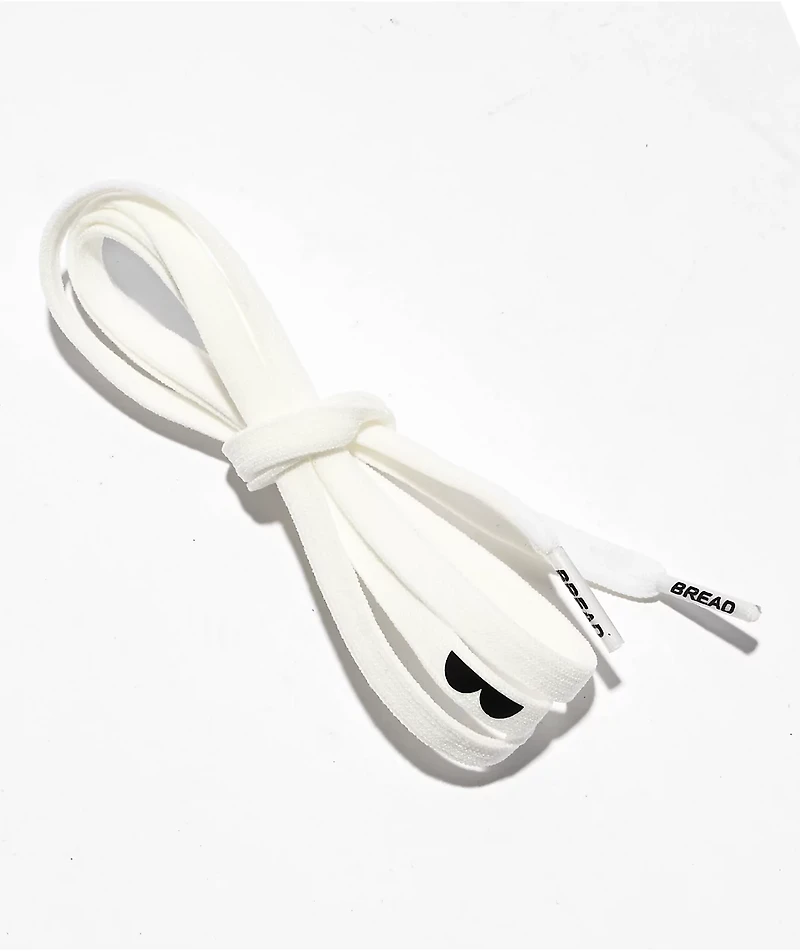 Bread Cloud White Shoe Laces