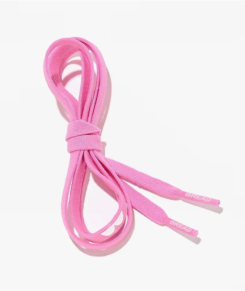 Bread Pretty Pink 45" Elastic Shoe Laces