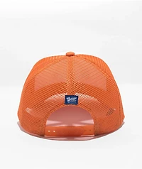 Brew City Busch Light Blaze Orange Trucker Hat
