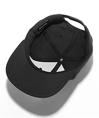 Brixton Alpha Square Black Snapback Hat