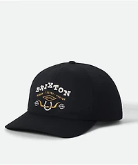 Brixton Beekman Black Snapback Hat