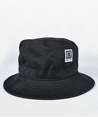 Brixton Beta Packable Black Bucket Hat