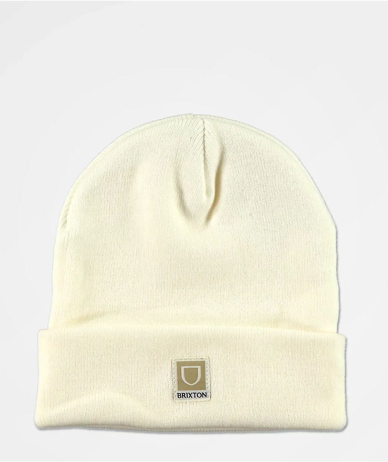 Brixton Beta Watch Cap White Beanie