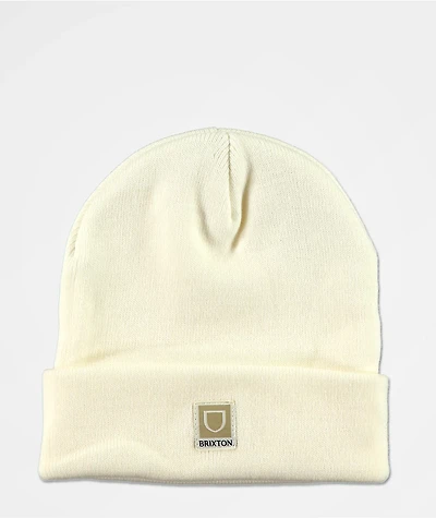 Brixton Beta Watch Cap White Beanie