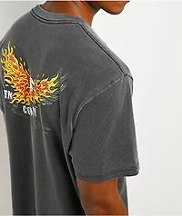 Brixton Blazing Charcoal T-Shirt
