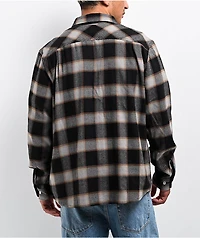 Brixton Bowery 20th Anniversary Black Flannel Shirt