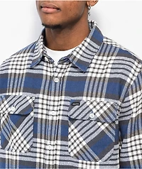 Brixton Bowery Blue Flannel Shirt