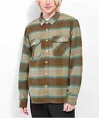 Brixton Bowery Mojave Plaid Flannel Shirt