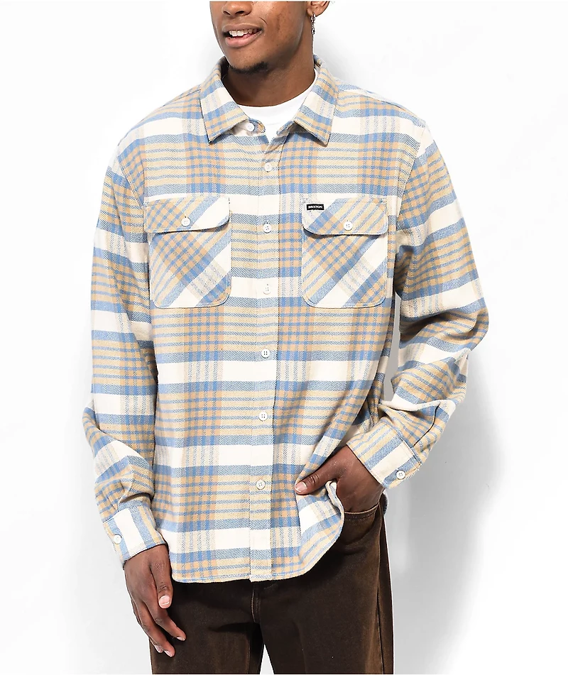 Brixton Bowery Whitecap Flannel Shirt