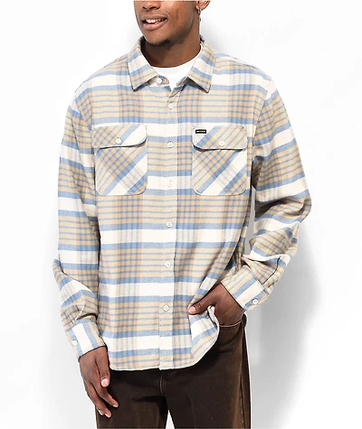 Brixton Bowery Whitecap Flannel Shirt