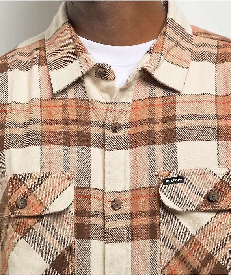 Brixton Bowery Whitecap Flannel Shirt