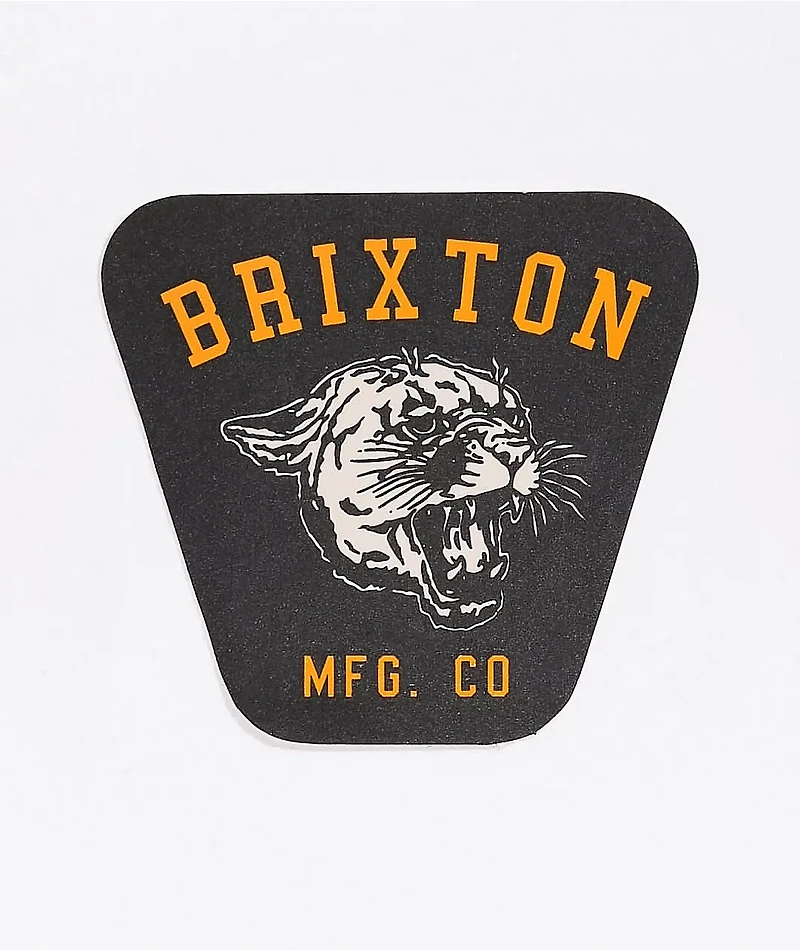 Brixton Cat Black Sticker