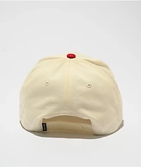 Brixton Champion Cream Snapback Hat