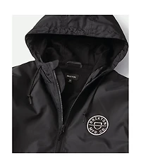 Brixton Claxton Crest Black Zip Jacket