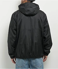 Brixton Claxton Parsons Arctic Fleece Lined Black Windbreaker Jacket