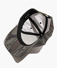 Brixton Crest Bark Netplus® Camo Snapback Hat