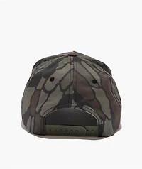 Brixton Crest Bark Netplus® Camo Snapback Hat