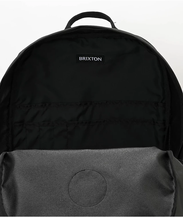 Brixton Crest Black Backpack | Connecticut Post Mall display picture 1