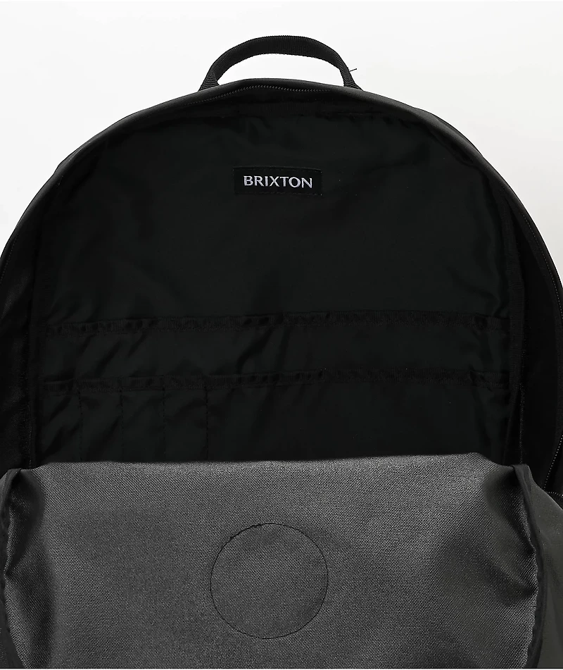 Brixton Crest Black Backpack