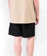 Brixton Crest Black Mesh Shorts