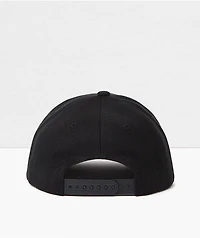 Brixton Crest Black Snapback Hat