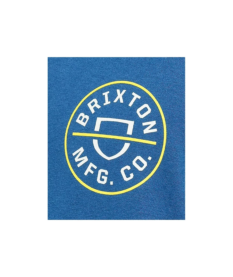 Brixton Crest Blue T-Shirt