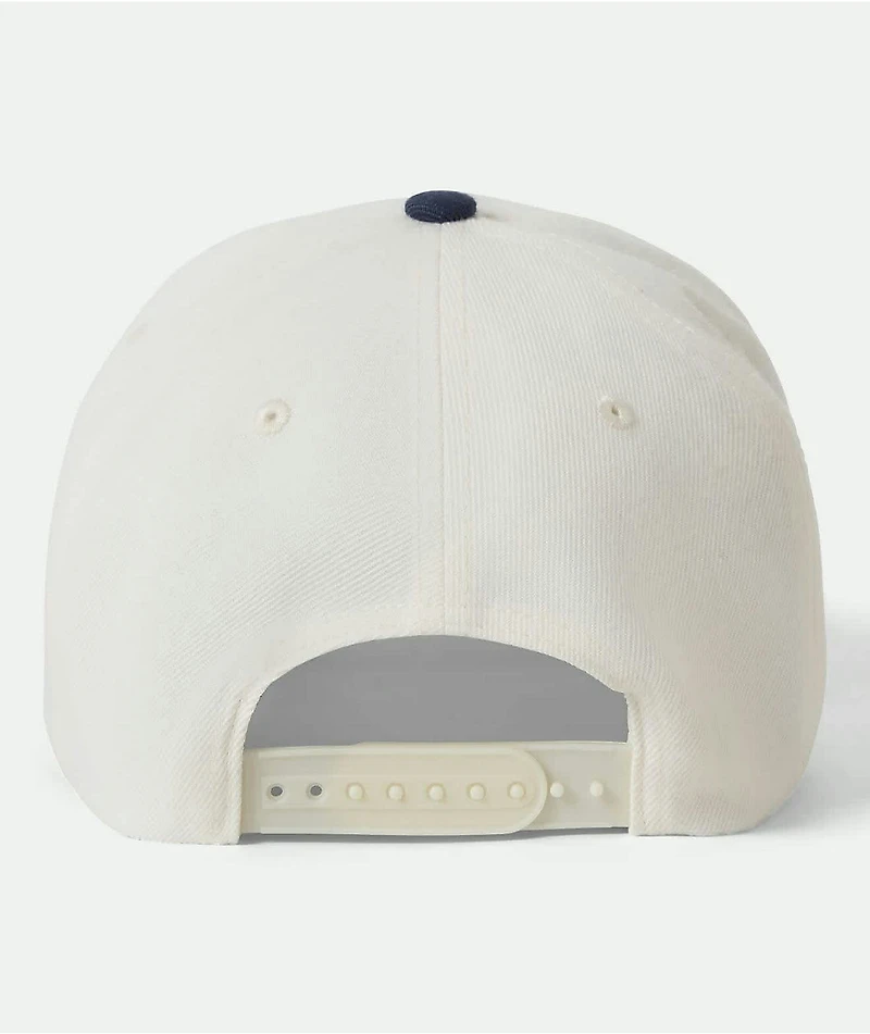 Brixton Crest Indigo & Off White NetPlus® Snapback Hat