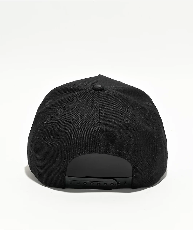 Brixton Crest Netplus Black Snapback Hat