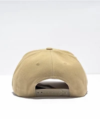 Brixton Crest Netplus Sand Snapback Hat