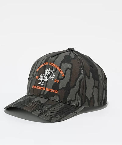 Brixton Danforth Bark Camo NetPlus® Snapback Hat