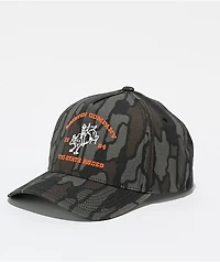 Brixton Danforth Bark Camo NetPlus® Snapback Hat