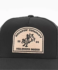 Brixton Darnforth Netplus® Black Trucker Hat