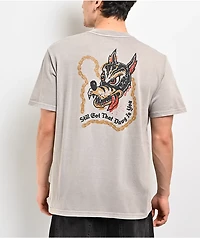 Brixton Dawg Stone T-Shirt