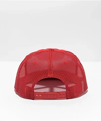 Brixton Division Red Trucker Hat