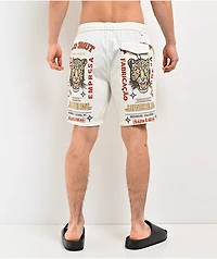 Brixton Everyday Hybrid White Shorts